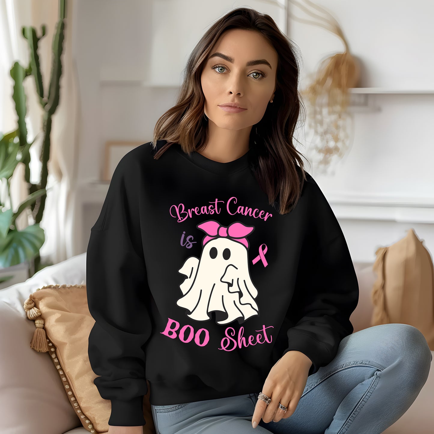 Cancer is Boo Sweat Sweatshirt