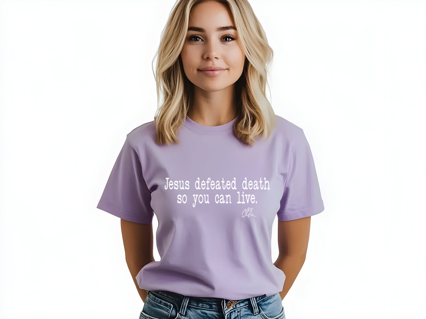 Charlie Kirk - Christian T-shirt - Jesus Defeated Death Shirt
