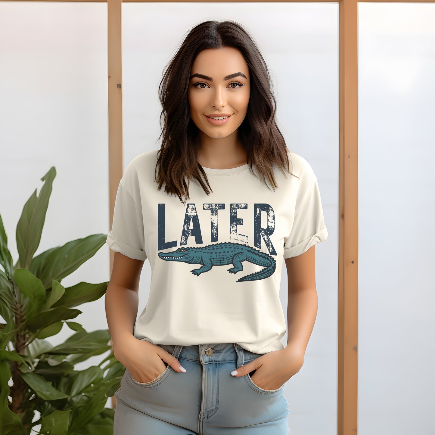 Fun Later Alligator Design