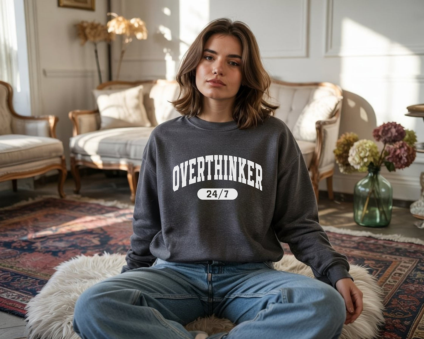 Overthinker 24/7 Women's Sweatshirt