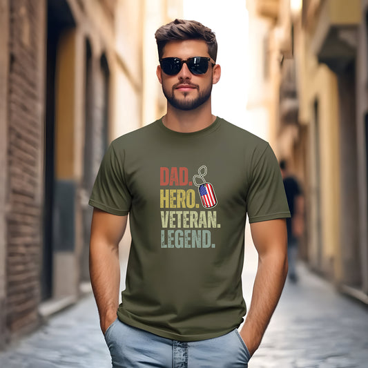 Veteran Dad T-Shirt