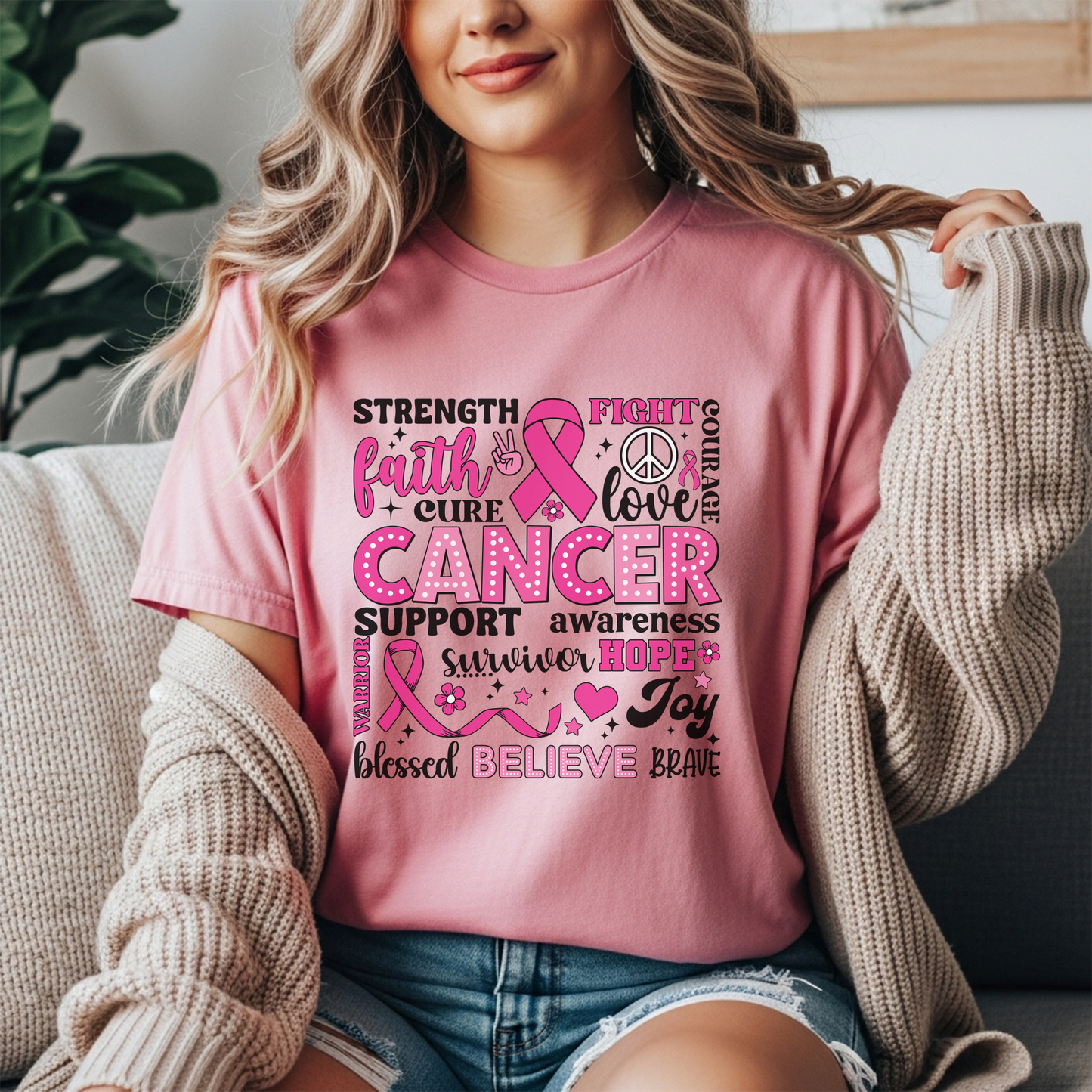 Inspirational Cancer Awareness T-Shirt