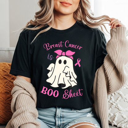Cancer is Boo Sheet T-Shirt