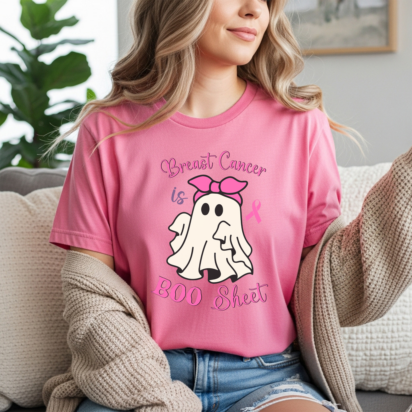 Cancer is Boo Sheet T-Shirt