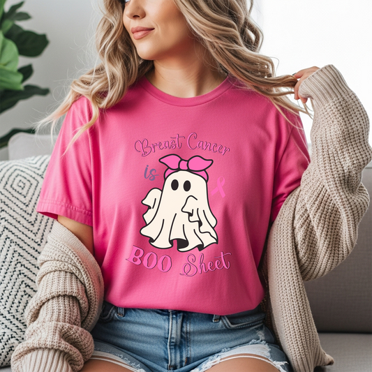 Cancer is Boo Sheet T-Shirt
