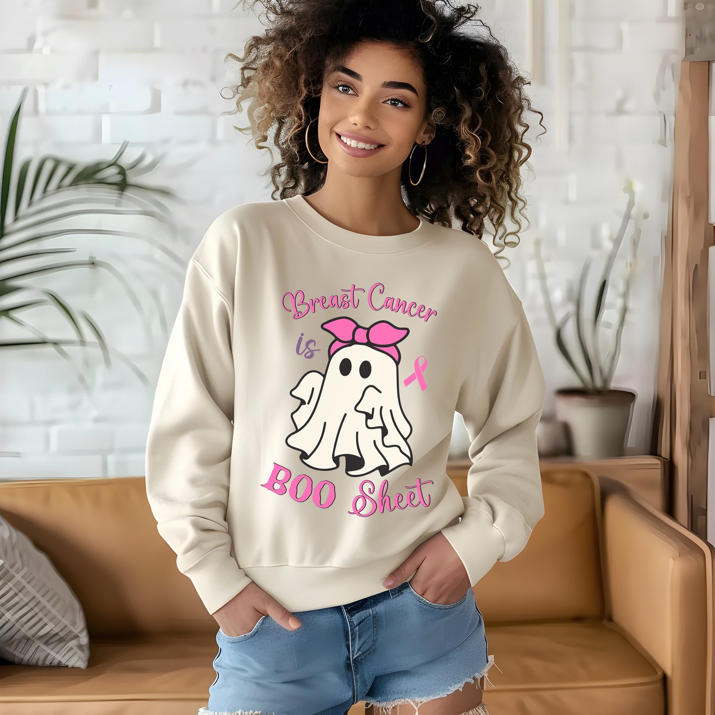 Cancer is Boo Sweat Sweatshirt