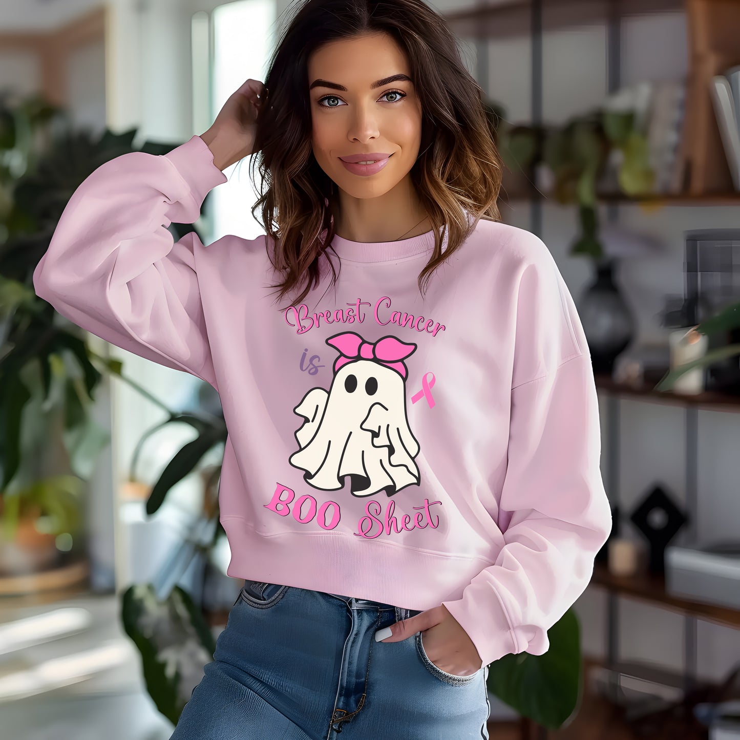 Cancer is Boo Sweat Sweatshirt