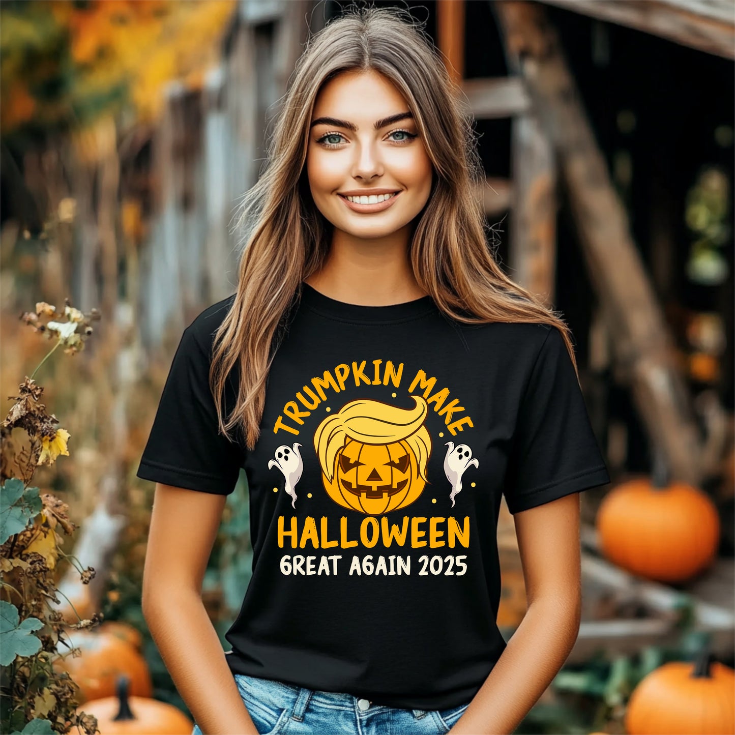 Trumpkin Make Halloween Great Again T-Shirt