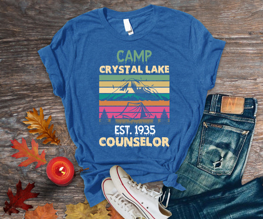 Camp Crystal Lake T-Shirt - Unisex Jersey Short Sleeve Tee
