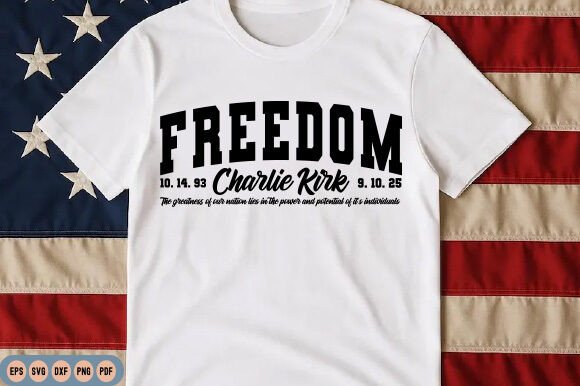 Women's Charlie Kirk Freedom Shirt