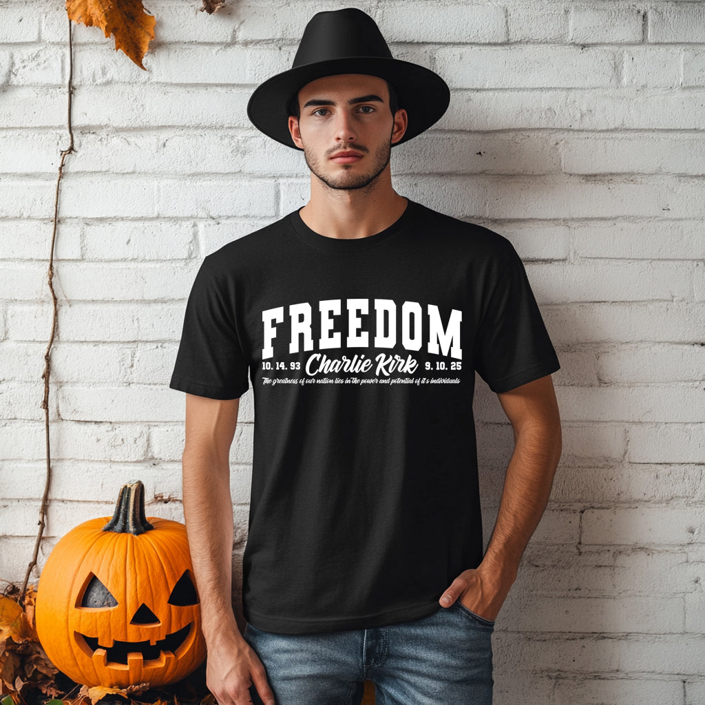 Men's Charlie Kirk Freedom Shirt
