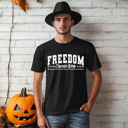 Men's Charlie Kirk Freedom Shirt