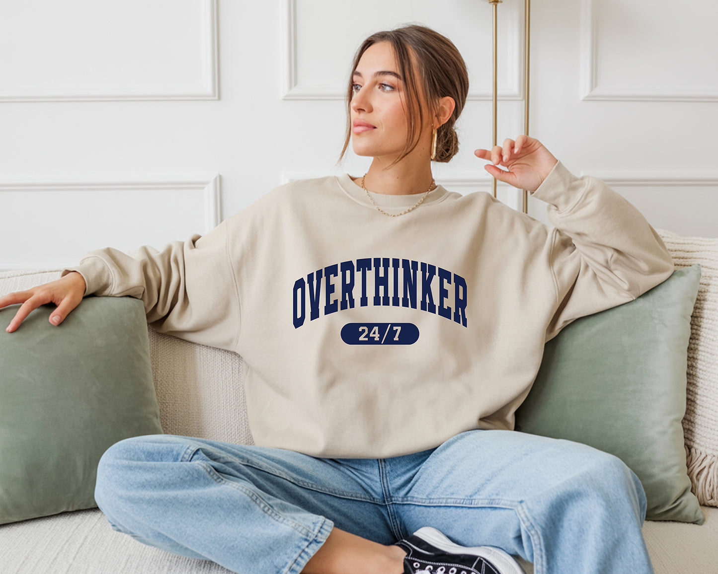 Overthinker 24/7 Women's Sweatshirt