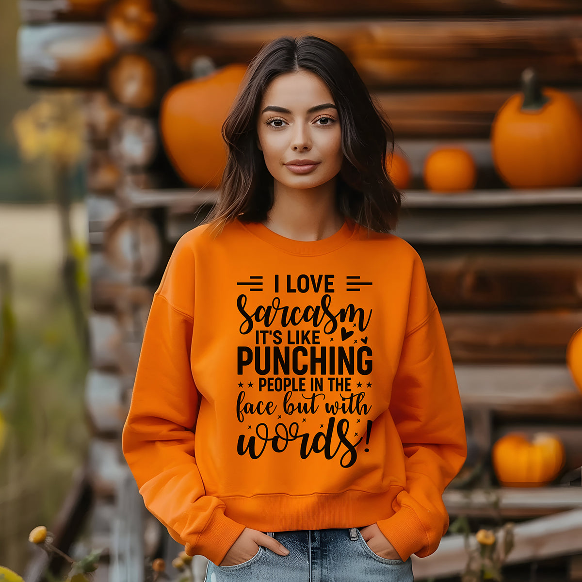 I Love Sarcasm Women's Sweatshirt